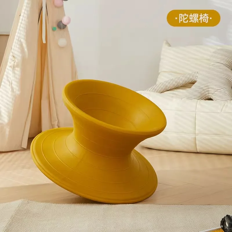 Modern simple creative design living room furniture set environmental protection PE material living room rotating leisure chair