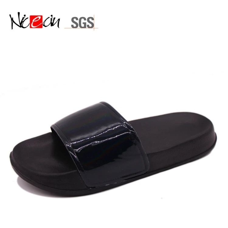 Nicecin Latest Lady Shoe And Sandal New Design Plastic Making Machine Low Price Flat Chinese Fashion Custom Logo Slipper For Woman
