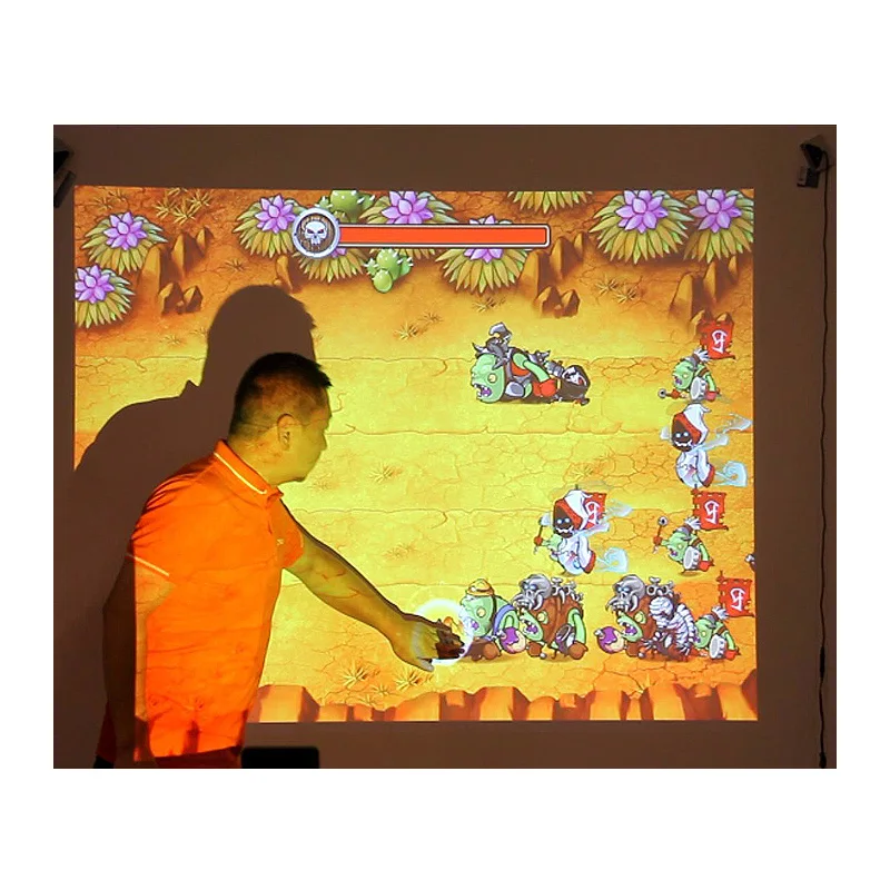 AR  Augmented Reality Advertise Game AR Magic Ball Projector interactive wall