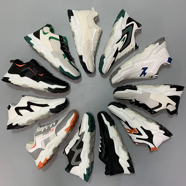 M9183 clearance sale in bulk mixed shoes stock sneakers bulk men use sepatu shoes stock