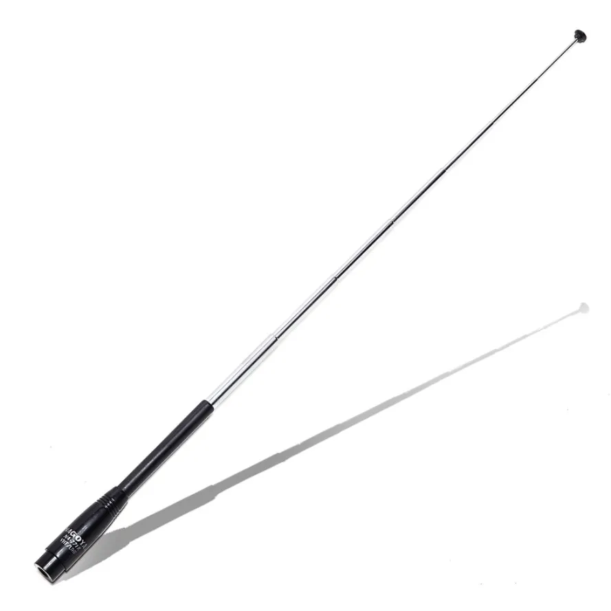 Nagoya NA 771R SMA M Male 144/430MHz VHF UHF Dual Band Telescopic Handheld  Antenna for Kenwood Yaesu TYT Woxuun Walkie Talkie