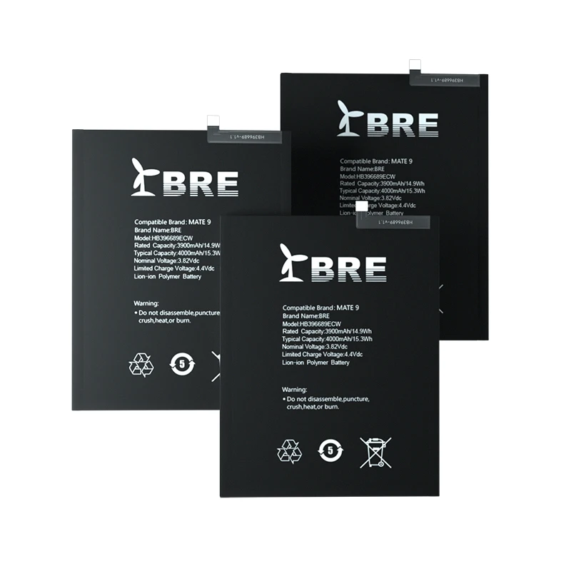 Factory high quality phone with built-in battery HB39669ECW to replace for Huawei Ascend Mate9/Mate9 Pro