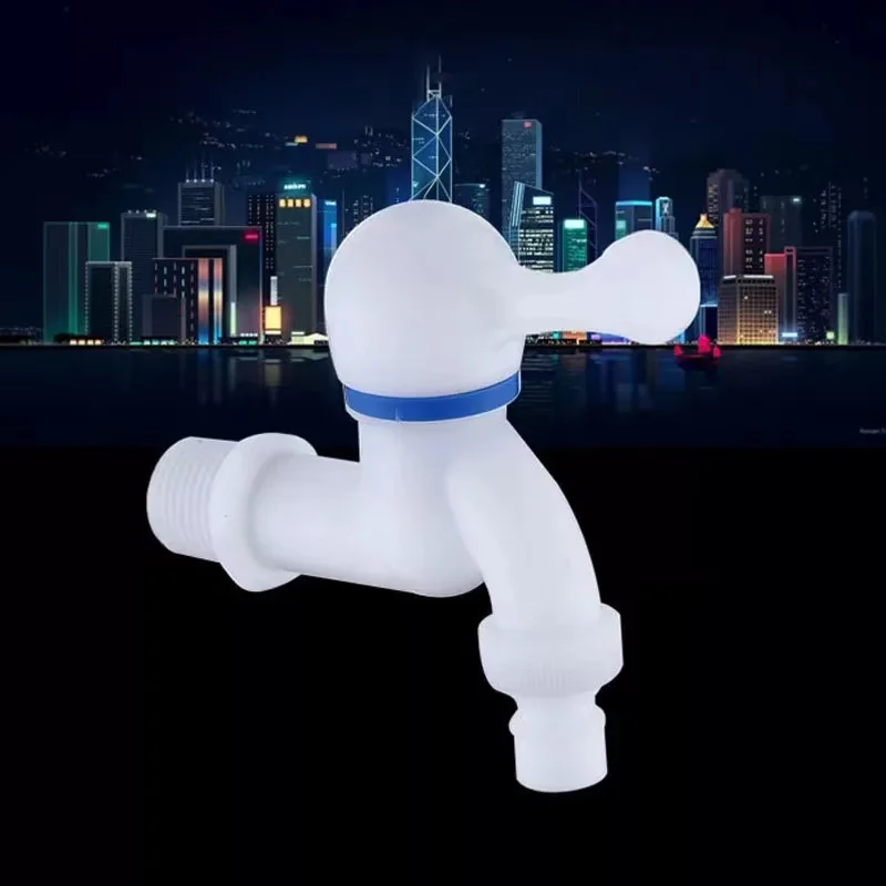 Ceramic Chip Faucet Series Washroom Basin Faucet PP Plastic Water Tap for Sale