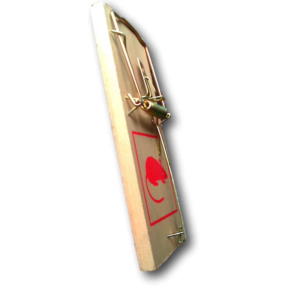 DD2311  House Rodents Mice Trap for Garden Kitchen Quick Effective Safe Catcher Killer Pedal Metal Rat Clamp Wood Mouse Traps