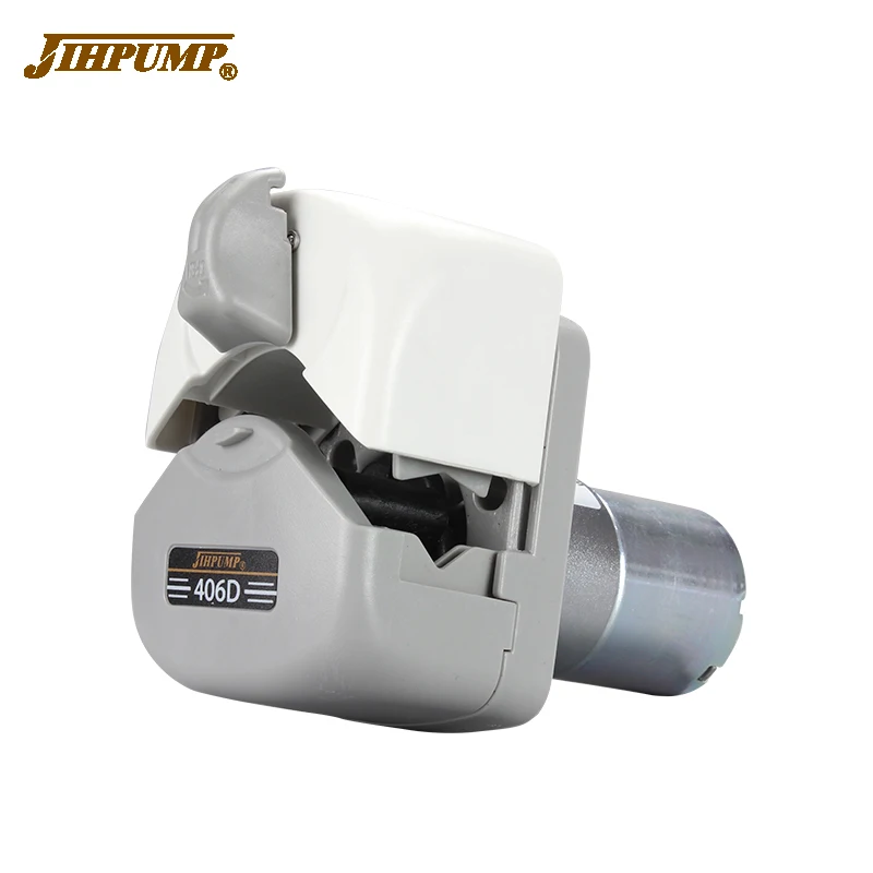 JIHPUMP Small 3 or 6 Rotors 24V 220V Peristaltic Pump with Stepper Motor DC Motor for Medical Reagent Filling