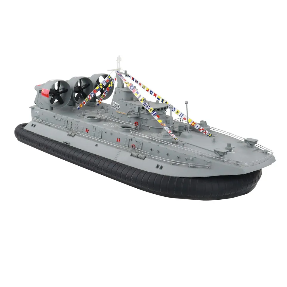 SJY-C201 1/110 2.4G RTR land water brushless motor air cushion high speed boat toys remote control warship rc hovercraft model
