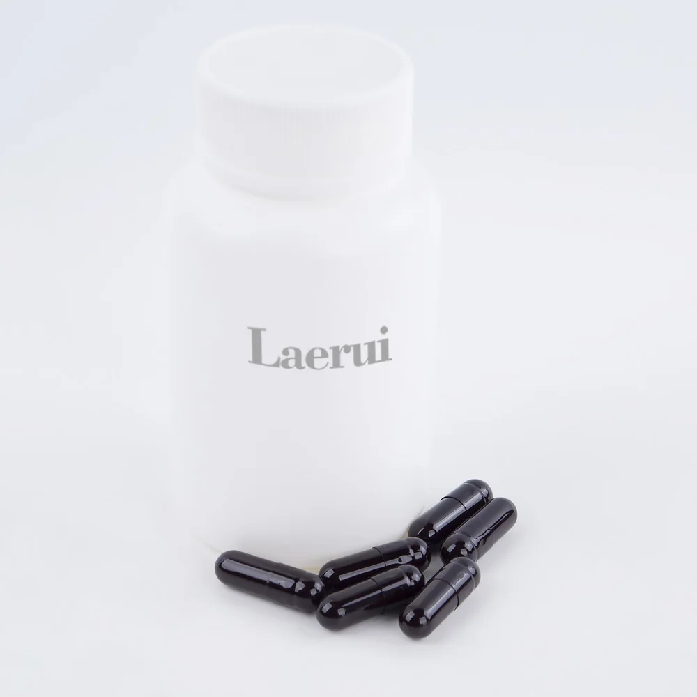 Laerui Factory Customized Acid Resistant Herbal Empty Hard Transparent Halal Capsules #0 for Sale