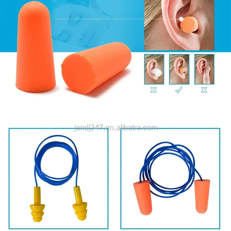 Funny Silicone Earplugs Anti-noise Noise canceling Hearing Protection Ear Plug