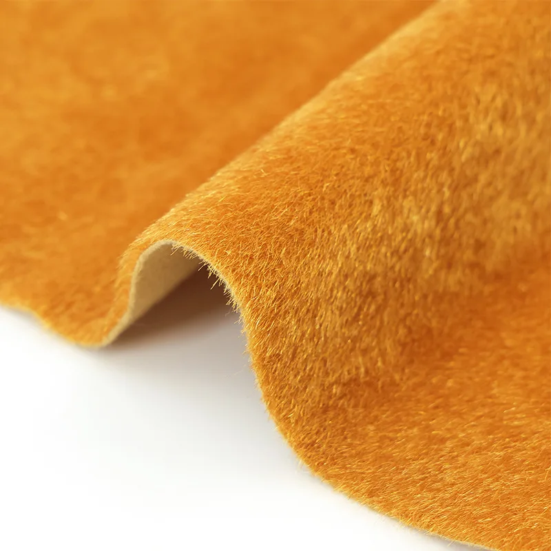 Wholesale Manufacturer Faux Horse Hair Fur Super Soft Short Fake Fur Horsehair Fabric for Clothing Hat Craft