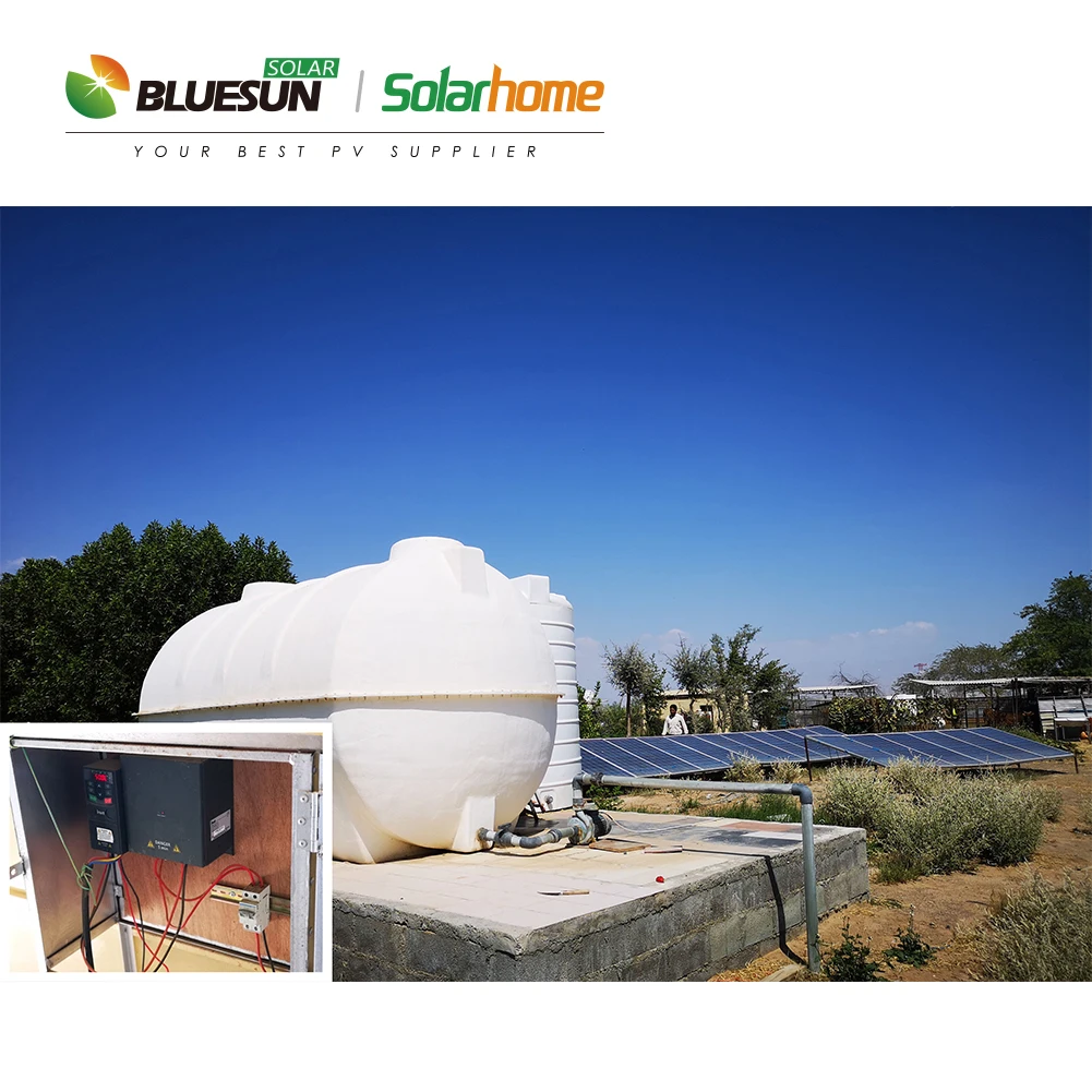  Bluesun 5Hp водяная насосная система на солнечной батарее поверхности насоса 4-дюймовый насос солнечных батареях 10Hp