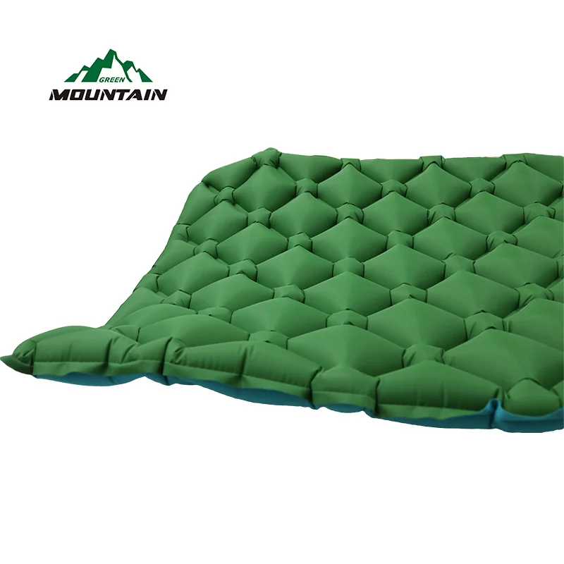 Hot Sale Outdoor Sports TPU Material Inflatable Cushion Mat Air Bed Mat with Inflated Bag for Camping