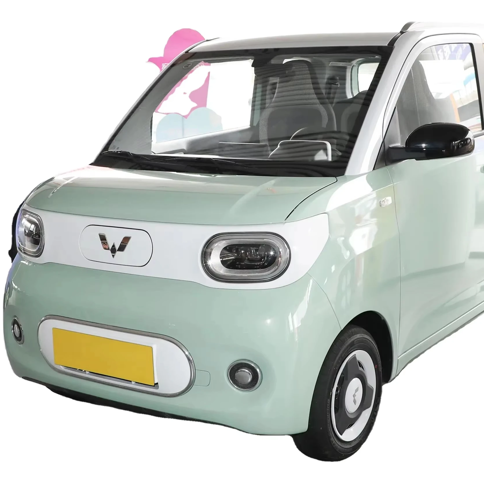 2024 Новый 3-дверный 4-местный микроавтомобиль Wuling Hongguang MINIEV Macron 170 км, 170 км