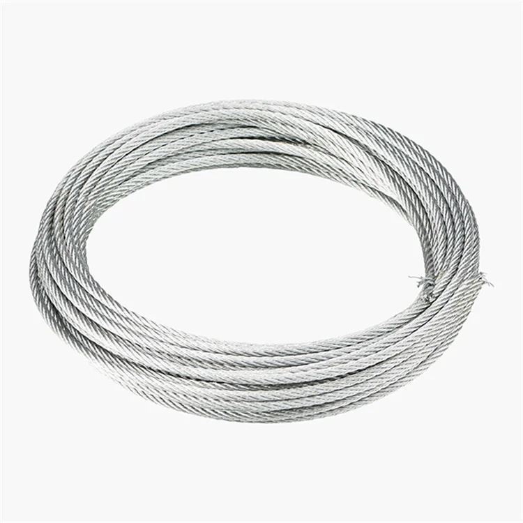 Factory Supply Stainless Steel Weaving Cord Rope Mesh Steel Wire Rope Stainless Steel Wire 304