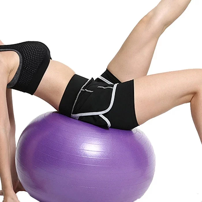 Exercise Ball with Quick Pump Home Yoga Anti-Burst and Slip Resistant