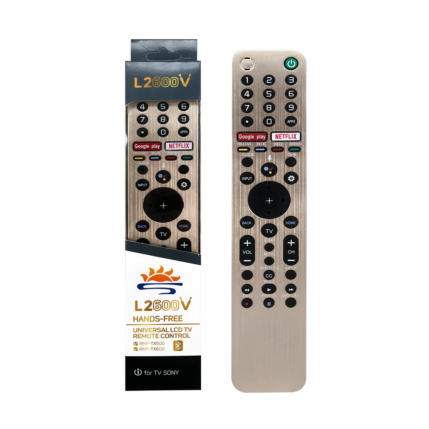 SYSTO SUN/L2600V Best replacement remote control for Smart TV RMT-TX300 RMT-TX300U RMT-TX300E RMF-TX201ES with factory price