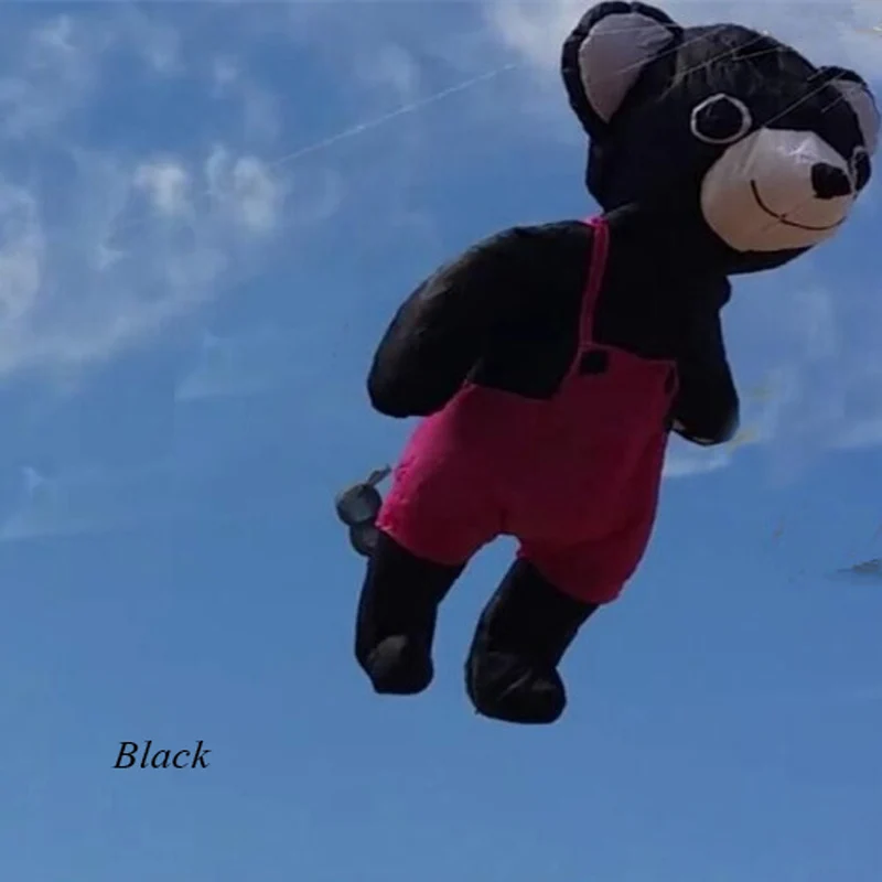big inflatable nylon bear animal windsock kite for show