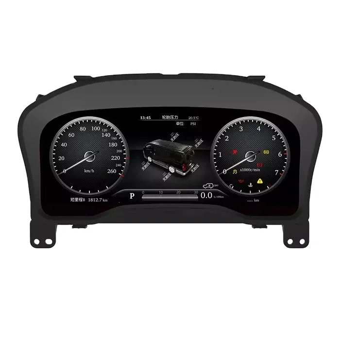 Digital Cluster LINUX Instrument Upgrading Car Accessories For Toyota Hiace 2019-2022