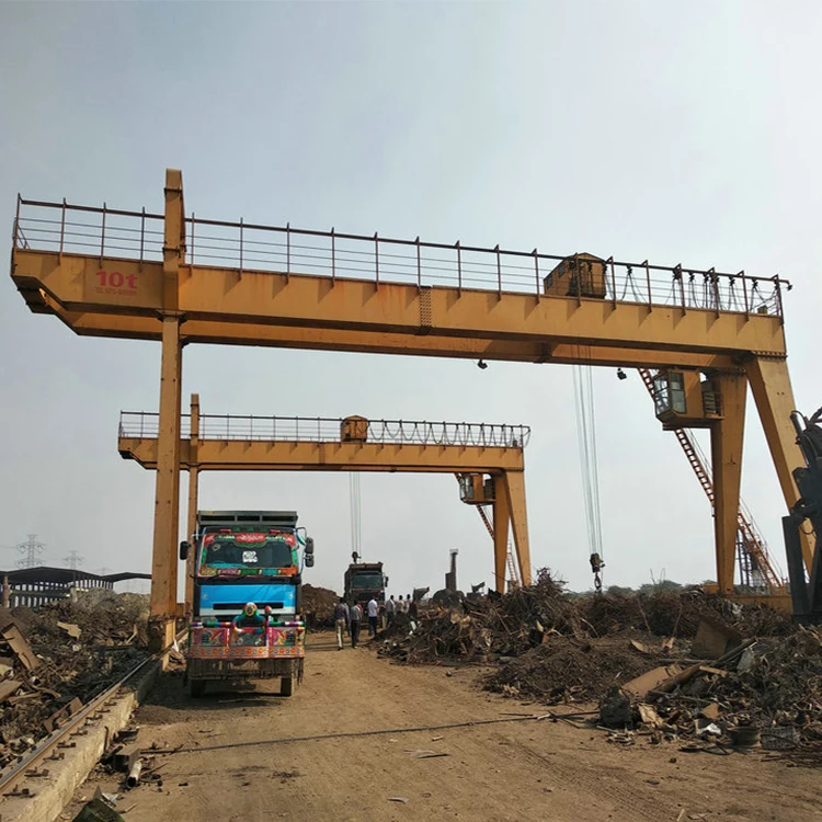 CE/ISO Сертифицированный Двойной балочный рельсовый монтируемый козловой кран 35t 50t 75t 100t 200t