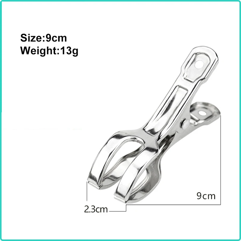 Multi-functional stainless steel clothespins multi-size clip anti-slip and windproof Clothes Drying Hanger Clothespins Clips