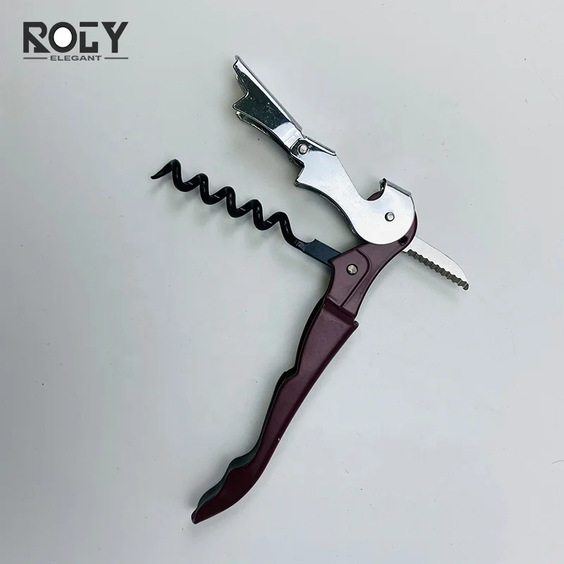 
Wine Bottle Openers Custom Metal Multi-function Waiter Corkscrew Wine Openers 