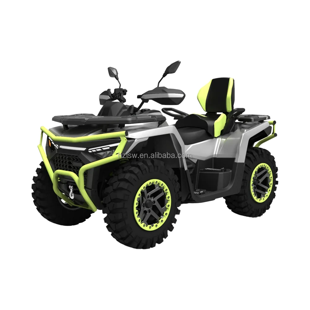 2025 Заводская поставка внедорожный квадроцикл класса 4x4 ATV с красочными бамперами и амортизаторами 600cc