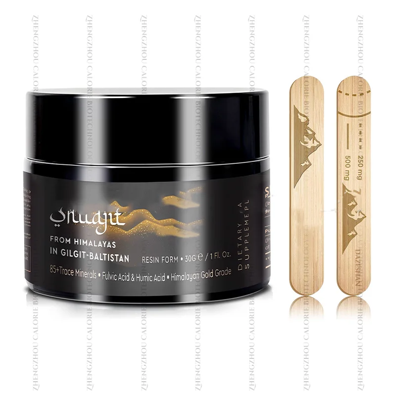 Wholesale Himalayan Pure Shilajit Paste Resin Pure Himalayan Puro Naturel Harz Bulk Private Label