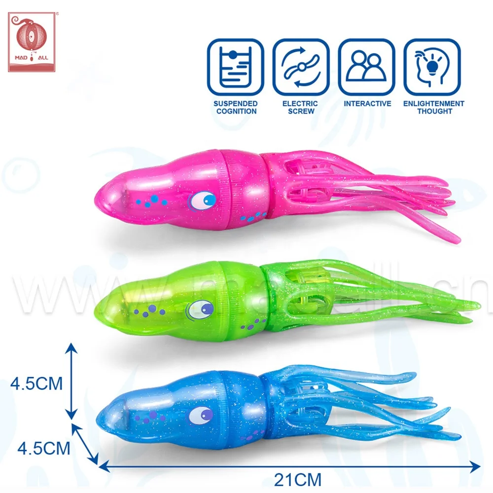 Cartoon Child Electric Baby Bath Toy Animal Toddler Baby Bathtub Squirter Octopus Penguins Bathroom Shower Sea Animal Fish L-219