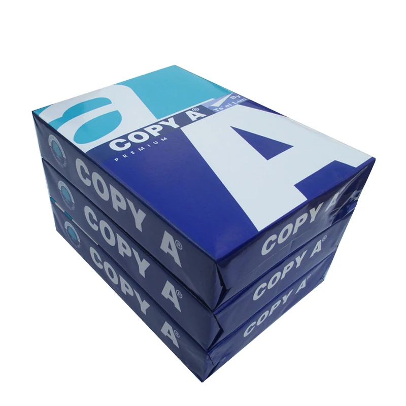Лидер продаж 70gsm 75gsm 80gsm A4 копировальная бумага 8 5X11 белый принтер офисная