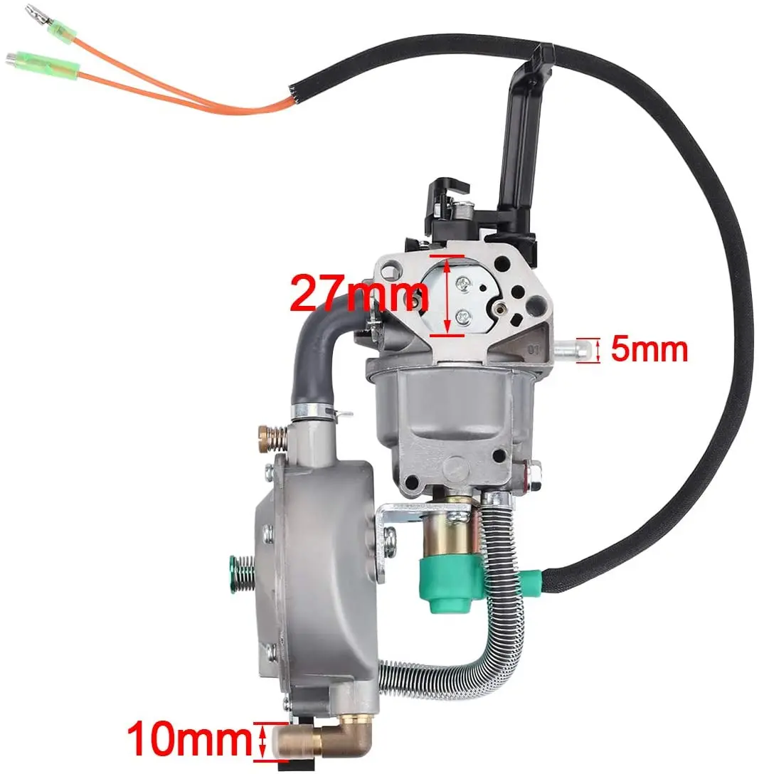  Новейший ручной двойной топливный карбюратор для Honda GX390 188F LPG CNG GX340 4.5KW - 6KW 13HP