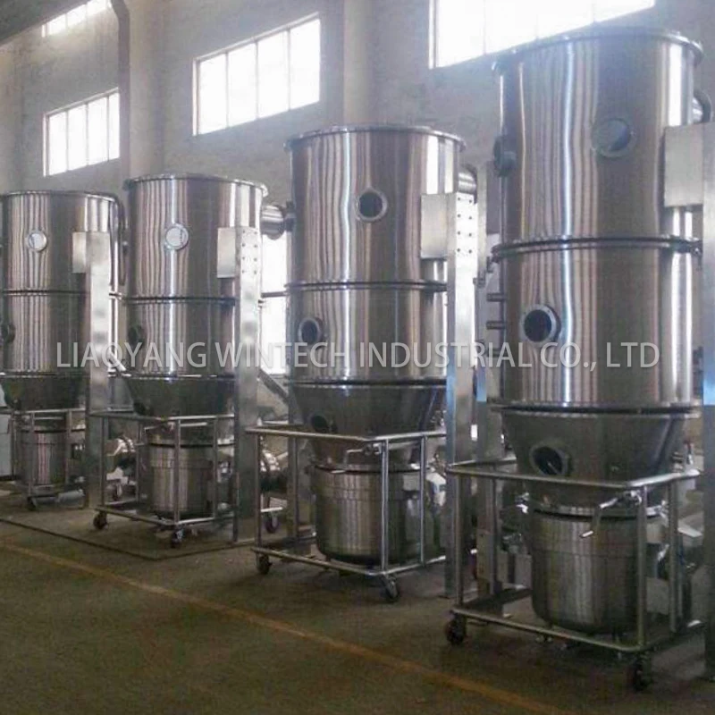 TOP Quality FL Series Vertical Fluid Bed Dryer Granulator Machine for Yeast Powder