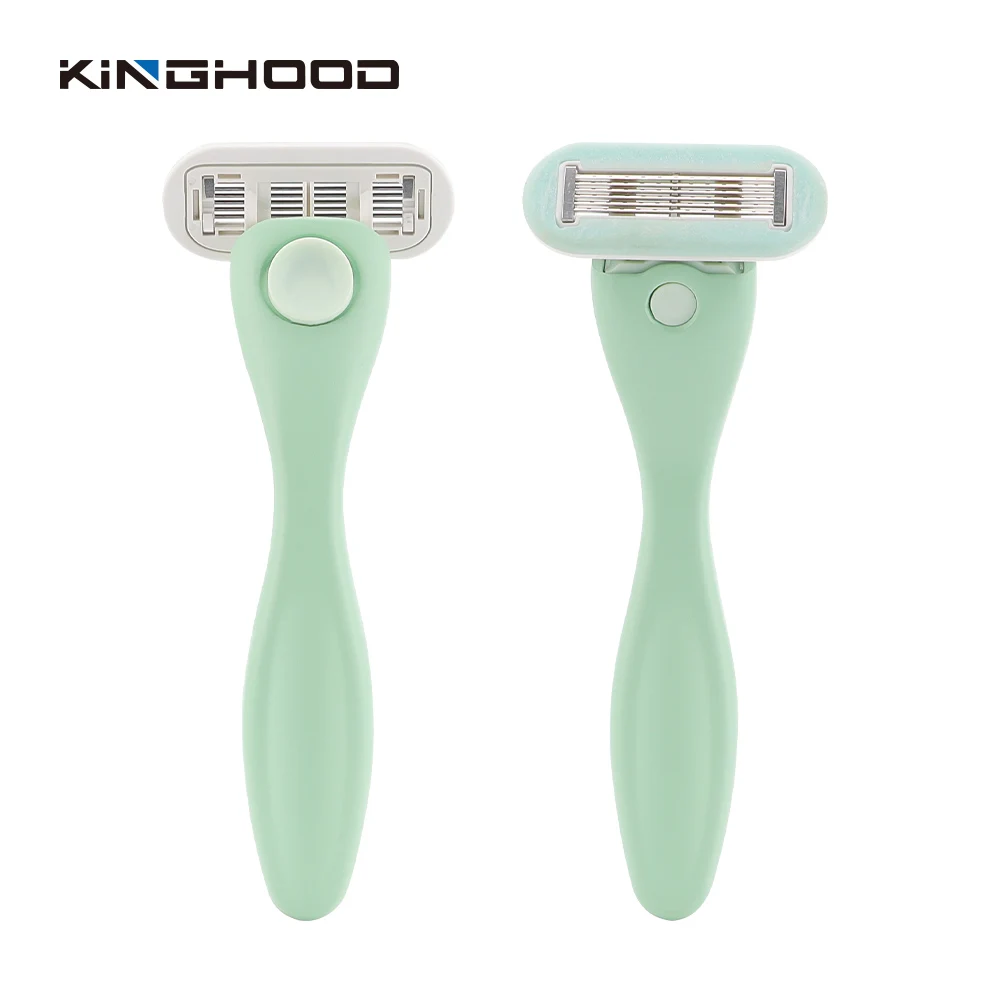 Private Label 6 Blade Handle System Razor Mens Razor Stainless Steel Shaving Razor
