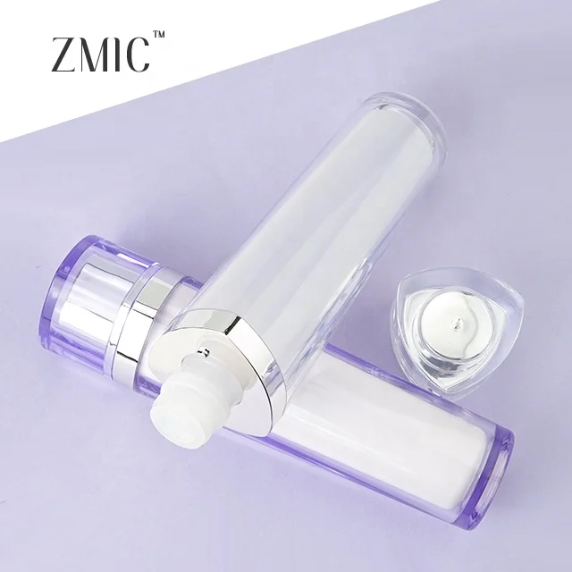 120ml lotion bottle white blue lotion bottle with custom logo unique plastic bottle for lotion