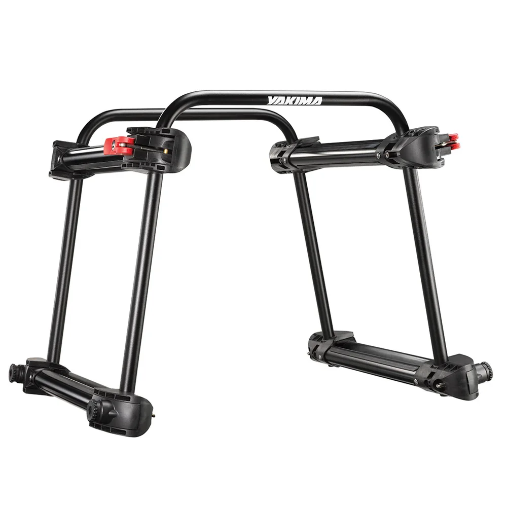 hitchski ski & board conversion mount for bike hitch rack fits up to 6 pairs of ski or 4 snowboards