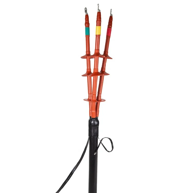 10 kV Xlpe Heat Shrink Indoor Outdoor Cable End Termination Kit Power Cable Termination Kits