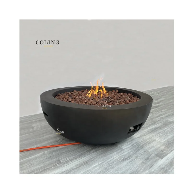 COLG003 Coling Pozo de fuego garden fireplace gas Burner Outdoor concrete fire table