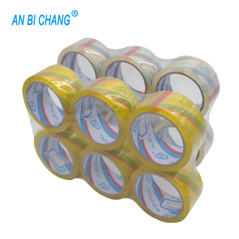 English 2M Transparent Boxs Packing Bopp Carton Sealing Trade Turm Ddp Tape In English