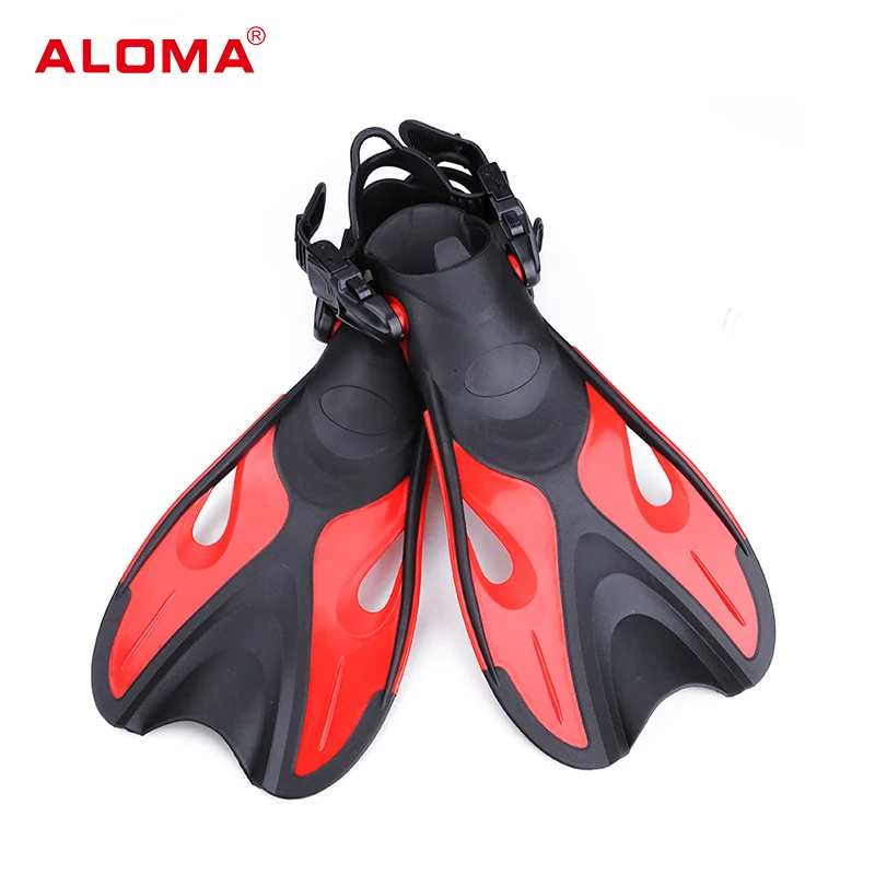Aloma 2 размер 37-41 42-45 мягкие резиновые регулируемые короткие плавники для плавания для взрослых