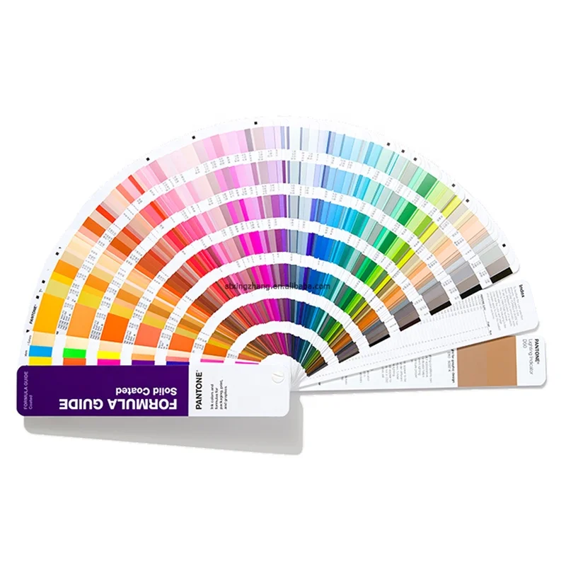 Цветовая карта PANTONE схема GP1601A формула руководство твердая книга без покрытия