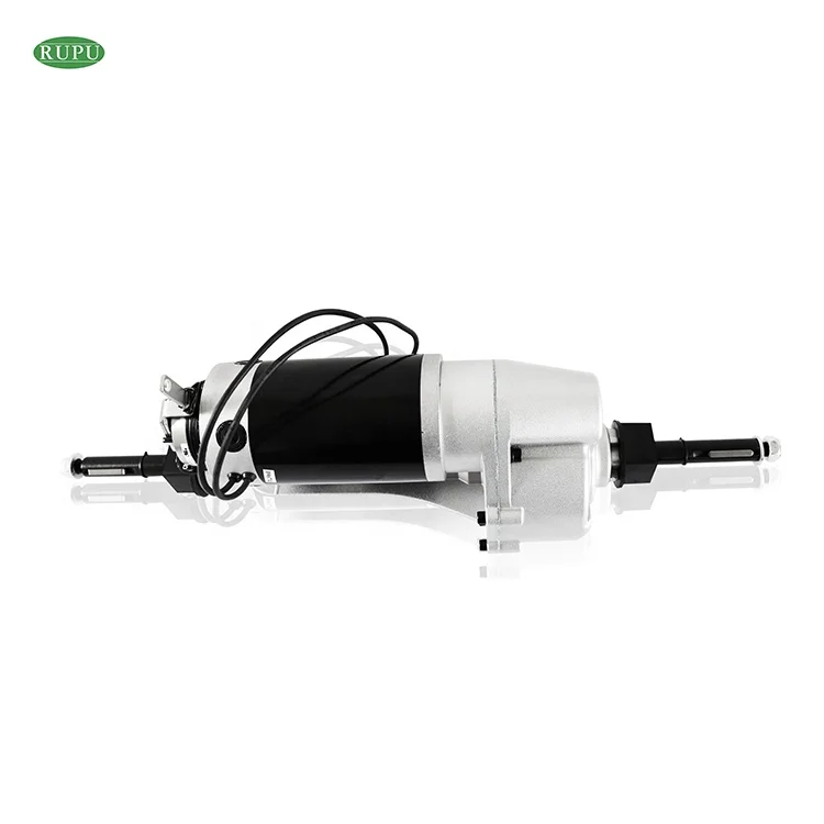  Rupu 800W 24V электрический двигатель и трансмиссия дифференциальные задние оси Электрический рычаг переключения