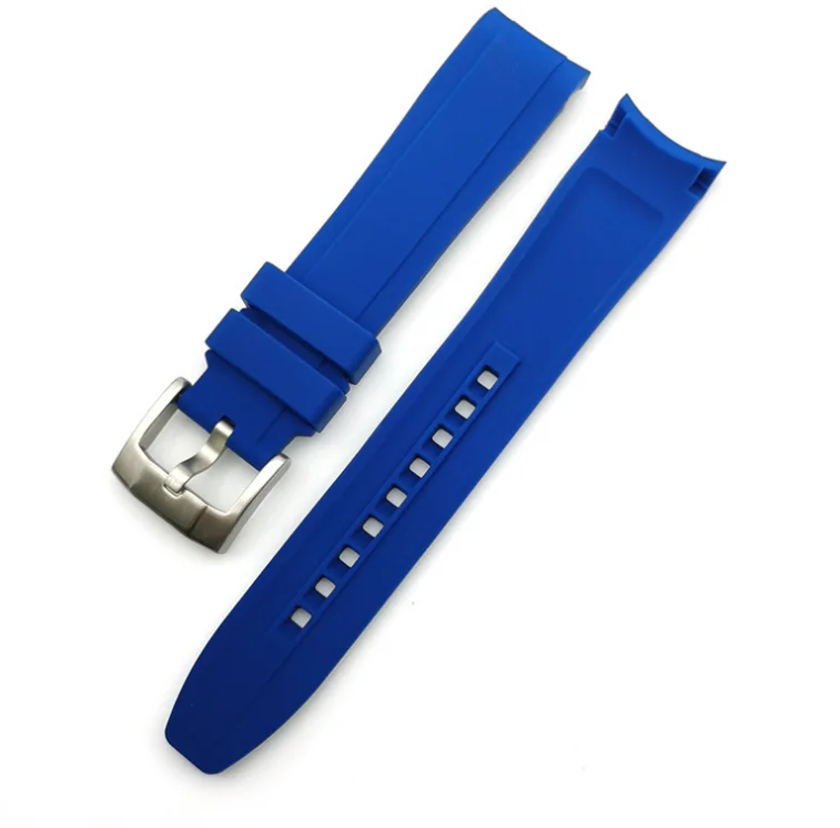 diving  diver curve end 18 20 21 22 24mm rubber watch band watch strap