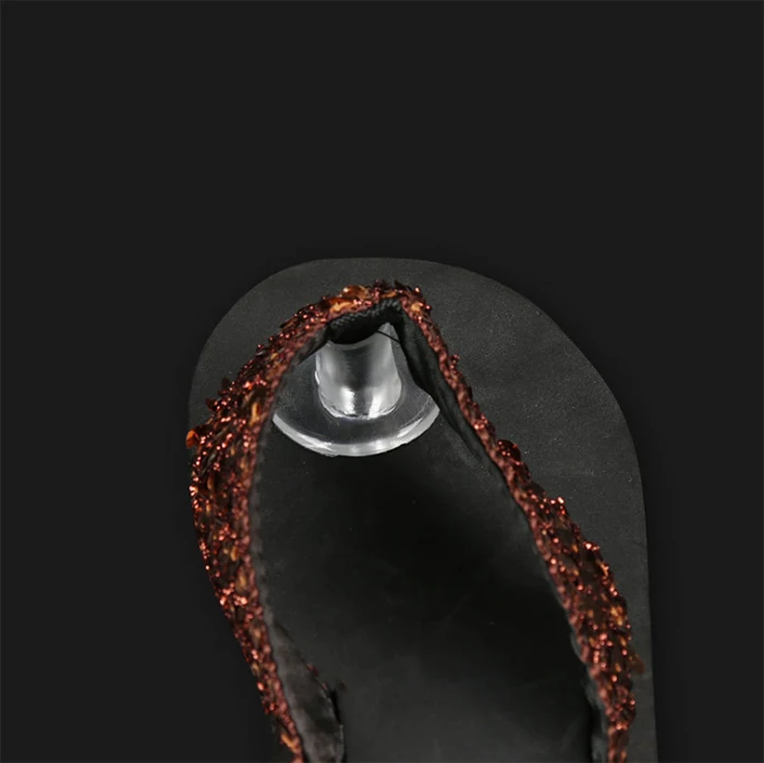 Soft Silicone Flip Gel Cushions Pad Toe Protectors for Thong Sandal Flip Flop Gel Inserts Guards Insoles Shoes Grip Pads