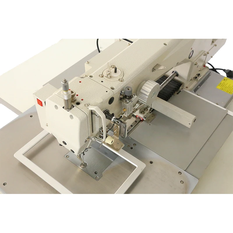 CNC automatic programmable template industrial sewing machine for furniture chair
