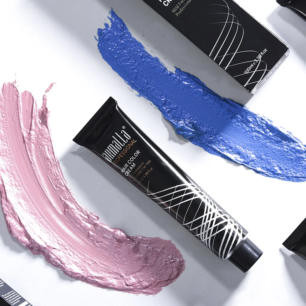 Barber Salon 3% 6% 9% 12% Hair bleaching permanent red color developer oxidant peroxide cream for hair grey dye color