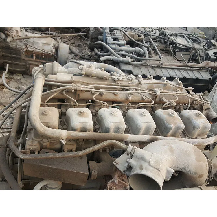Хорошая ситуация, японский оригинальный 6D24 б/у дизельный двигатель с коробкой передач для грузового автомобиля, б/у подвесные двигатели