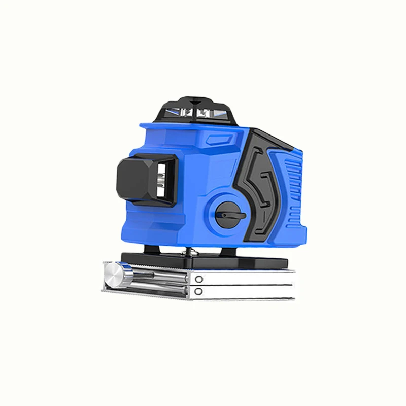 Зеленый лазерный луч 4D, 16 линий, дешевый лазерный уровень, самонивелирующийся на 360 градусов, горизонтальный самонивелирующийся поворотный