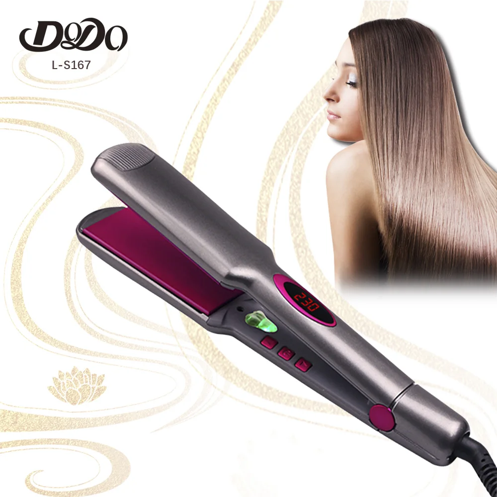 Top Infrared Negative Ionic 1.5 Inch MCH Flexible Floating Plate Flat Iron Fer Lisser Lisseur Hair Straightener