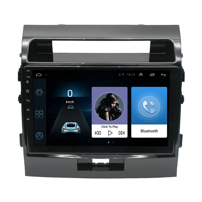 Android 10 inch car radio player navigation car audio dvd For Toyota Land Cruiser 11 200 2007-2015 LC200 k3 k5