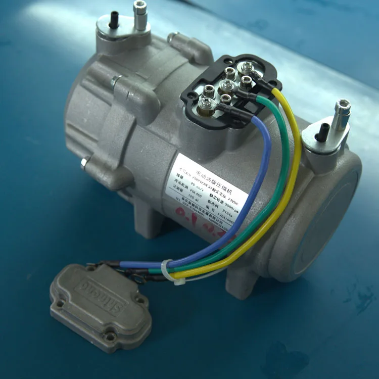 
auto part r134a 24v electric car scroll air conditioner compressor 
