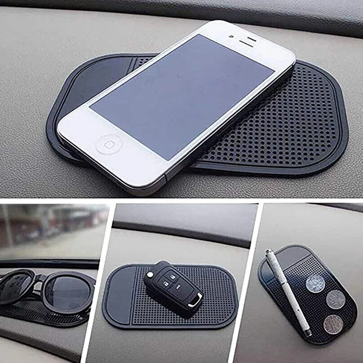 Автомобильные аксессуары для интерьера мобильного телефона mp3mp4 Pad GPS Противоскользящий автомобильный Липкий Коврик отлично работает автомобильные коврики