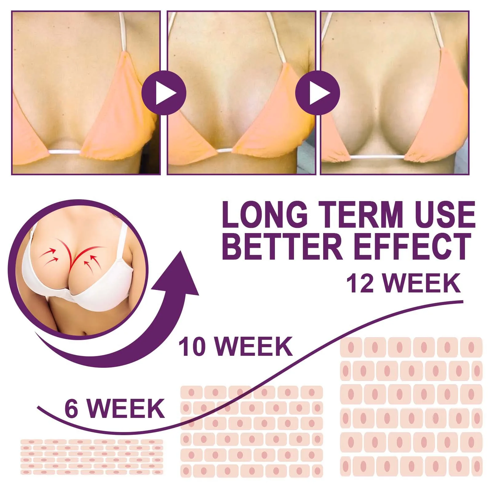 Private Label Breast Lift Fitness Cream for Women Whitening Creams Breast Enhancers Butt Enhancement Cream